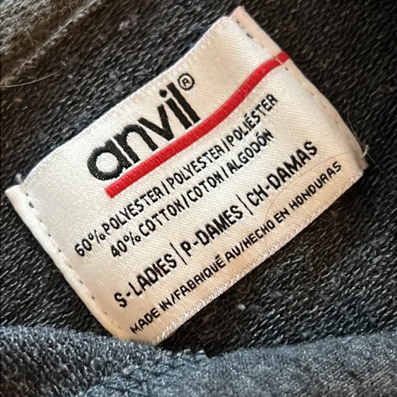 Ladies Size Small Gray Edward Jones Snowflake Hoodie - Picture 4 of 4